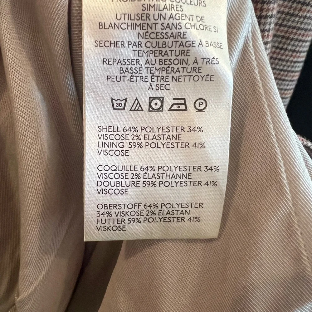 NWOT Free People Reggie Blazer Ginger Combo - Picture 13 of 14